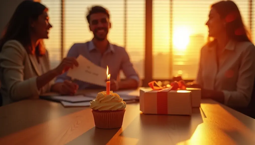 Mensagem de aniversário para colega: o tom certo para cada relação